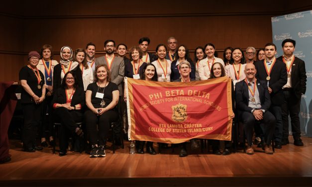 14th Phi Beta Delta Induction Ceremony at CSI Inducts 15 New Members