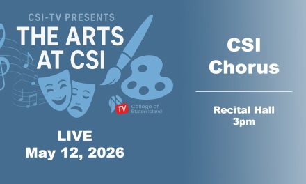 The Arts at CSI Presents CSI Chorus on CSI-TV This Afternoon