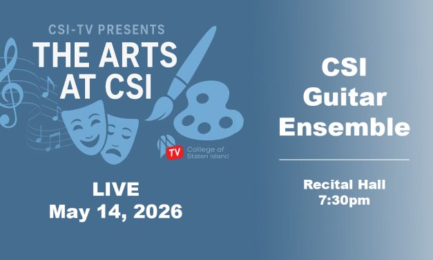 Guitar Ensemble on CSI-TV Tonight! Part of The Arts at CSI