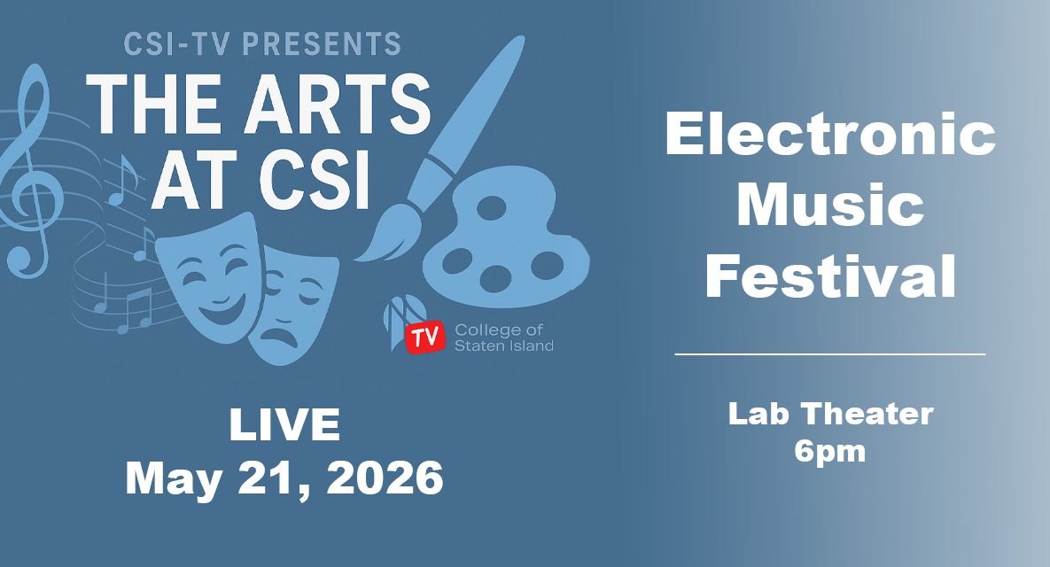 Catch the Electronic Music Festival Tonight on CSI-TV