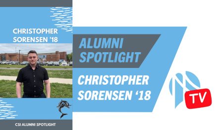 Christopher Sorensen ’18 Featured on “Alumni Spotlight”