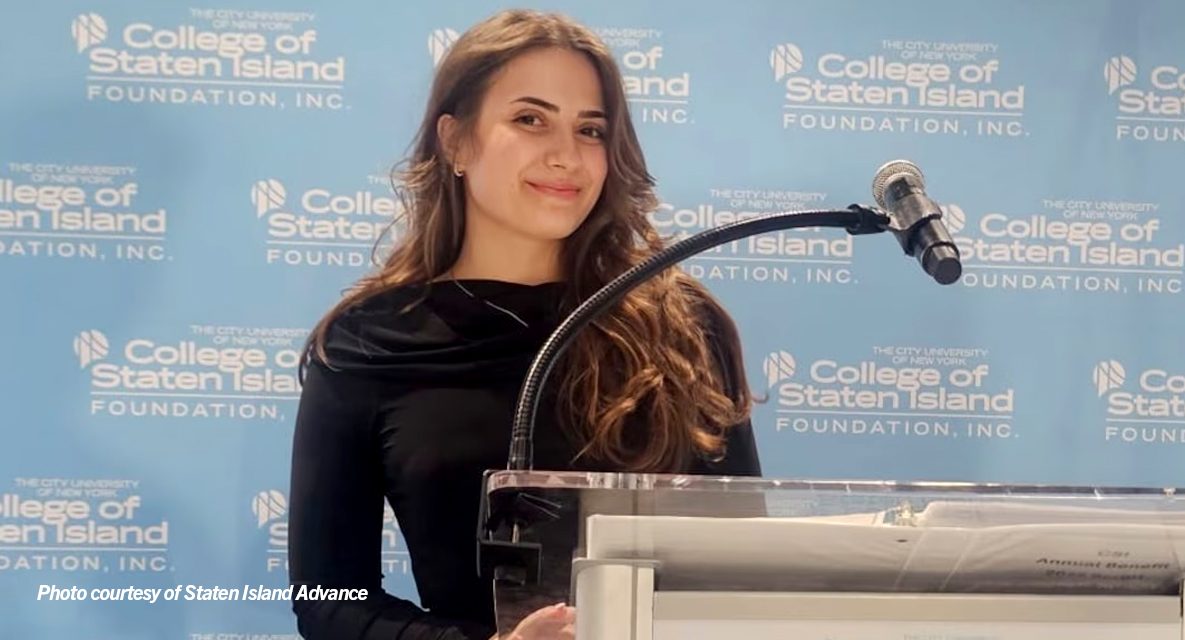 Staten Island Advance Features CSI Student’s Inspirational Story Behind a Future in Medicine