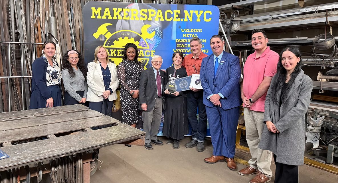 CSI-Hosted Small Business Development Center Celebrates MakerSpace NYC as  SBDC Family of the Year