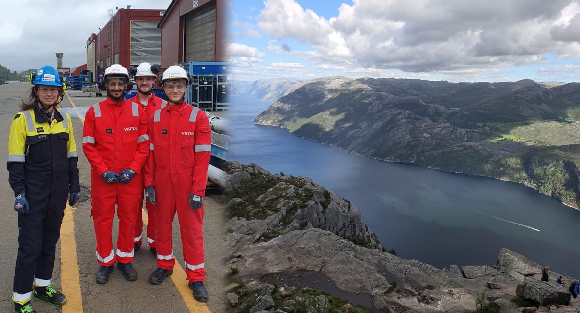 CSI Engineering Students Explore Renewable Energy and Offshore Wind Technology in Norway