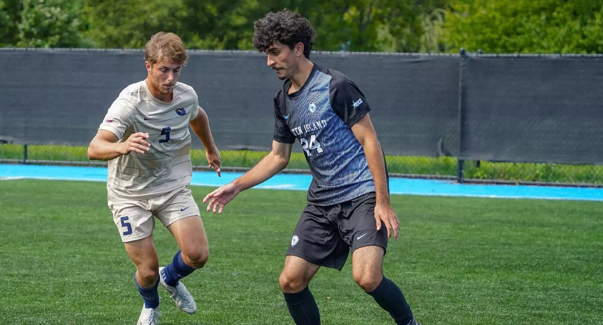 Dolphins Make History: Men’s Soccer Scores First Win Against Nationally-Ranked Team