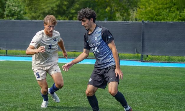 Dolphins Make History: Men’s Soccer Scores First Win Against Nationally-Ranked Team