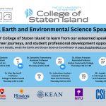 College of Staten Island Announces Third Annual Earth and Environmental Science Speaker Series