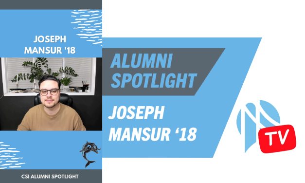 This Week’s “Alumni Spotlight” is World Language’s Joseph Mansur