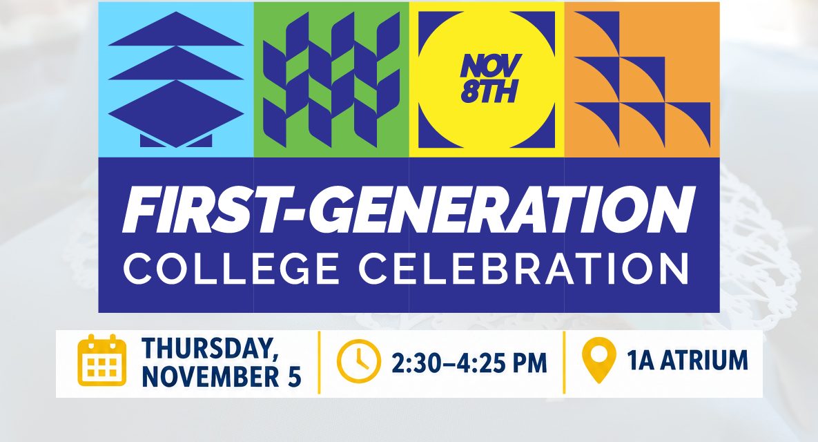 CSI to Celebrate First-Generation College Students on November 5