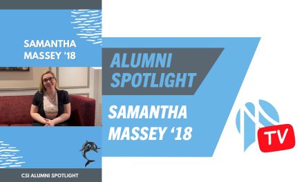 This Week’s “Alumni Spotlight” Features Alumna Samantha Massey ’18